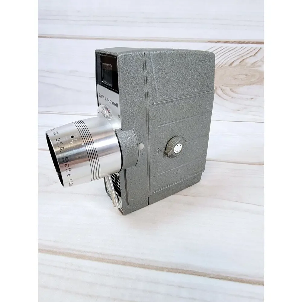 Vintage Bell & Howell Electric Eye 8mm Movie Camera Tested W/Case & Manual